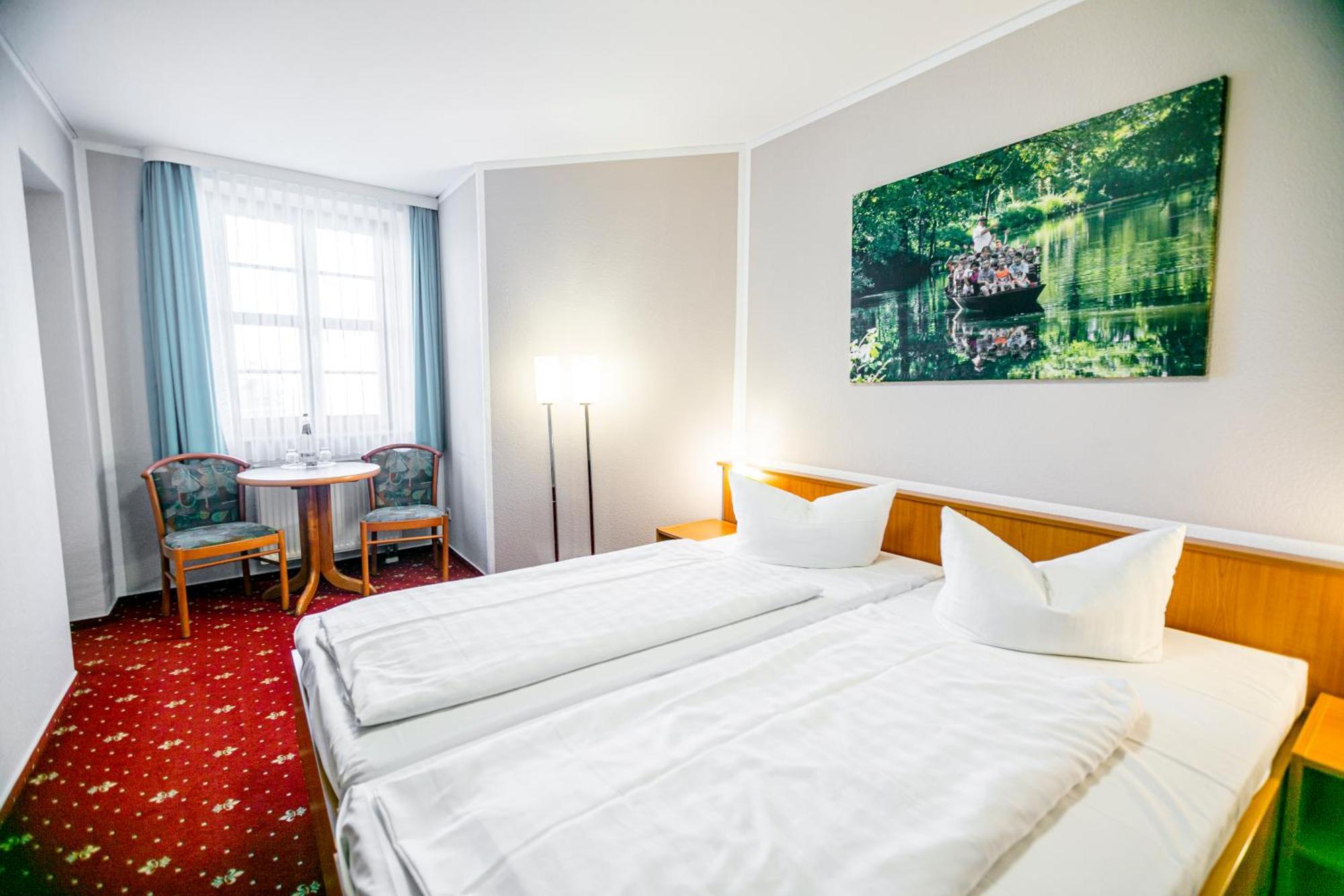 Hotel Zum Goldenen Loewen Peitz Exteriér fotografie